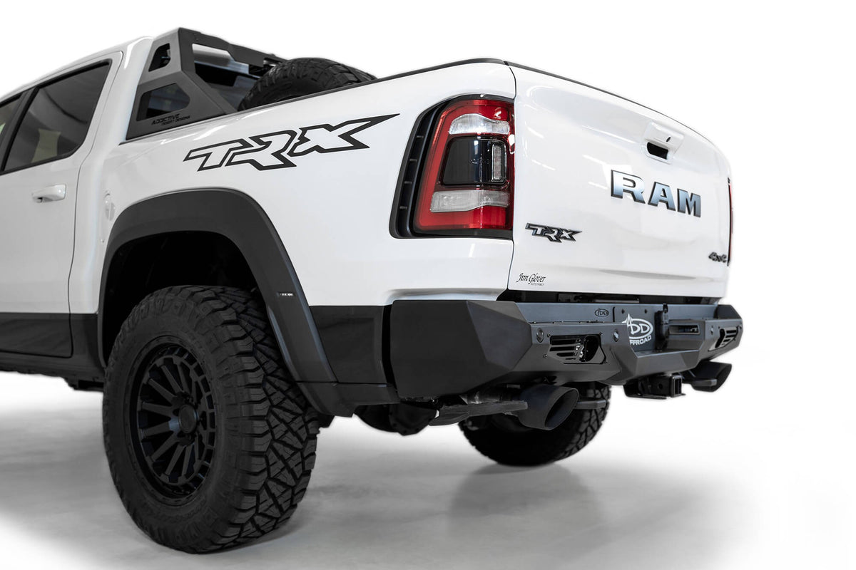 2021-2024 RAM 1500 TRX Bomber Rear Bumper - Addictive Desert Designs R620011370103 - view 2