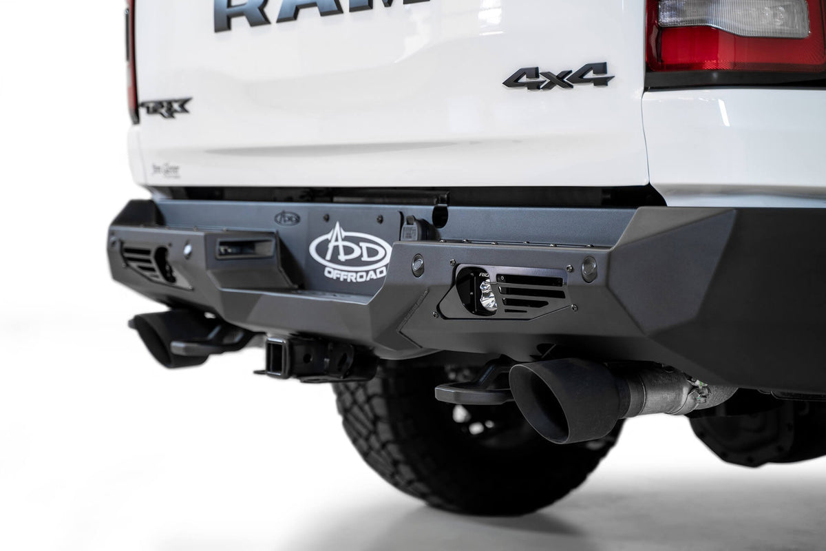 2021-2024 RAM 1500 TRX Bomber Rear Bumper - Addictive Desert Designs R620011370103 - view 4