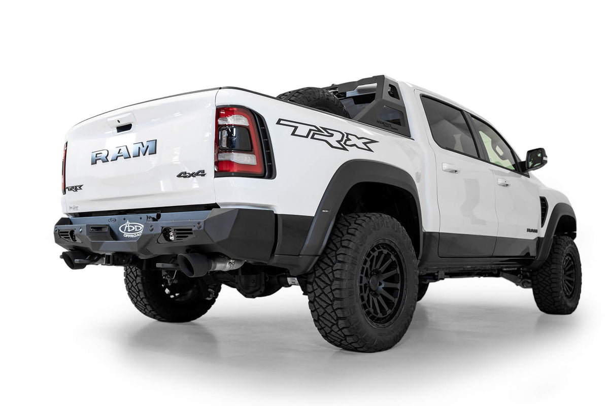 2021-2024 RAM 1500 TRX Bomber Rear Bumper - Addictive Desert Designs R620011370103 - view 6
