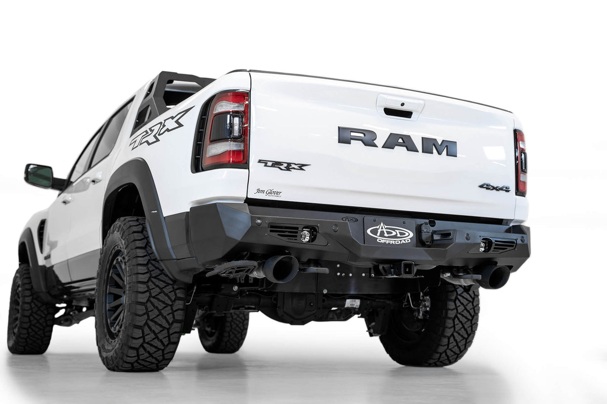 2021-2024 RAM 1500 TRX Bomber Rear Bumper - Addictive Desert Designs R620011370103 - view 9