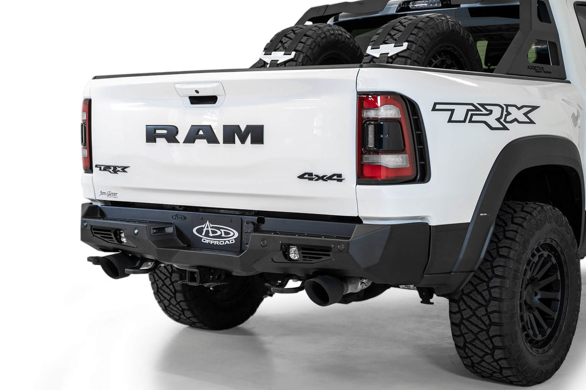 2021-2024 RAM 1500 TRX Bomber Rear Bumper - Addictive Desert Designs R620011370103 - view 10
