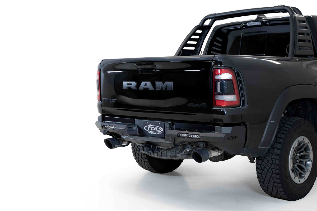 2021-2024 RAM 1500 TRX Phantom Rear Bumper - Addictive Desert Designs R620191190103 - view 3