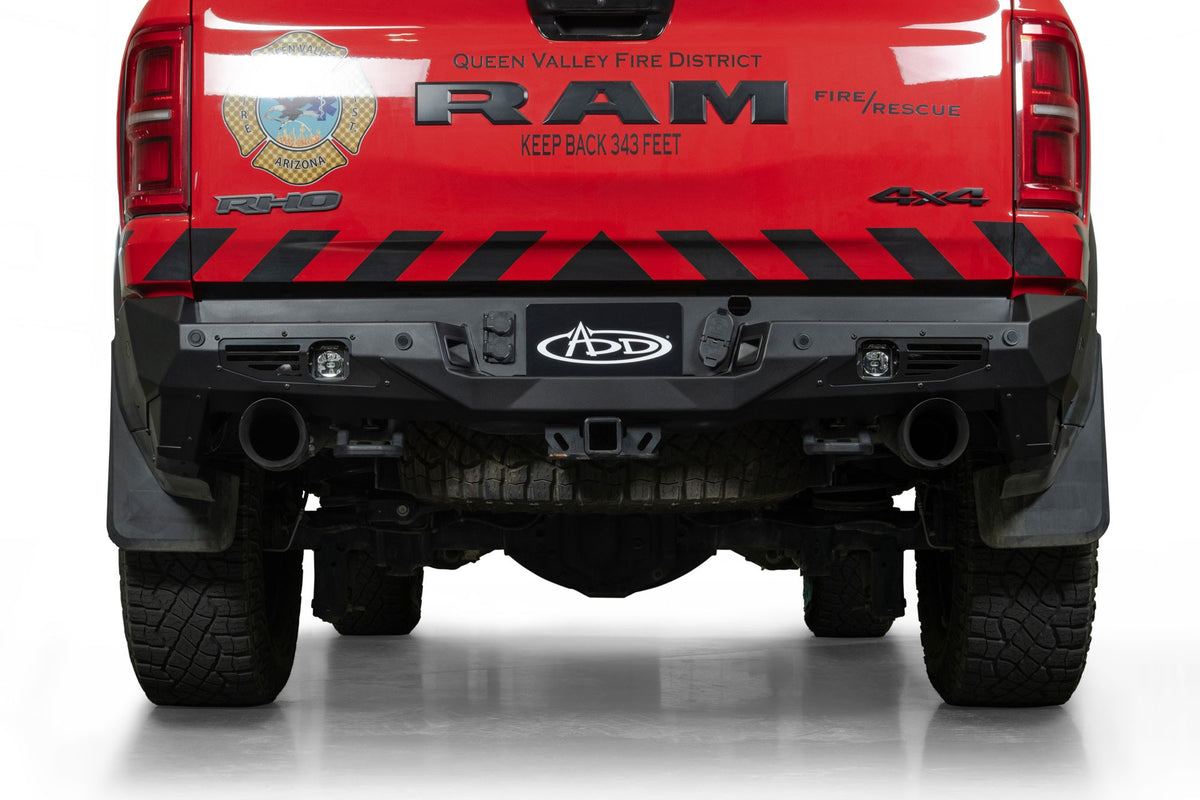 2025 Ram RHO Bomber Rear Bumper - Addictive Desert Designs R630141280103