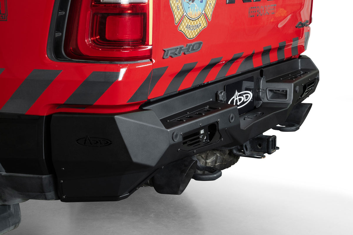 2025 Ram RHO Bomber Rear Bumper - Addictive Desert Designs R630141280103 - view 9