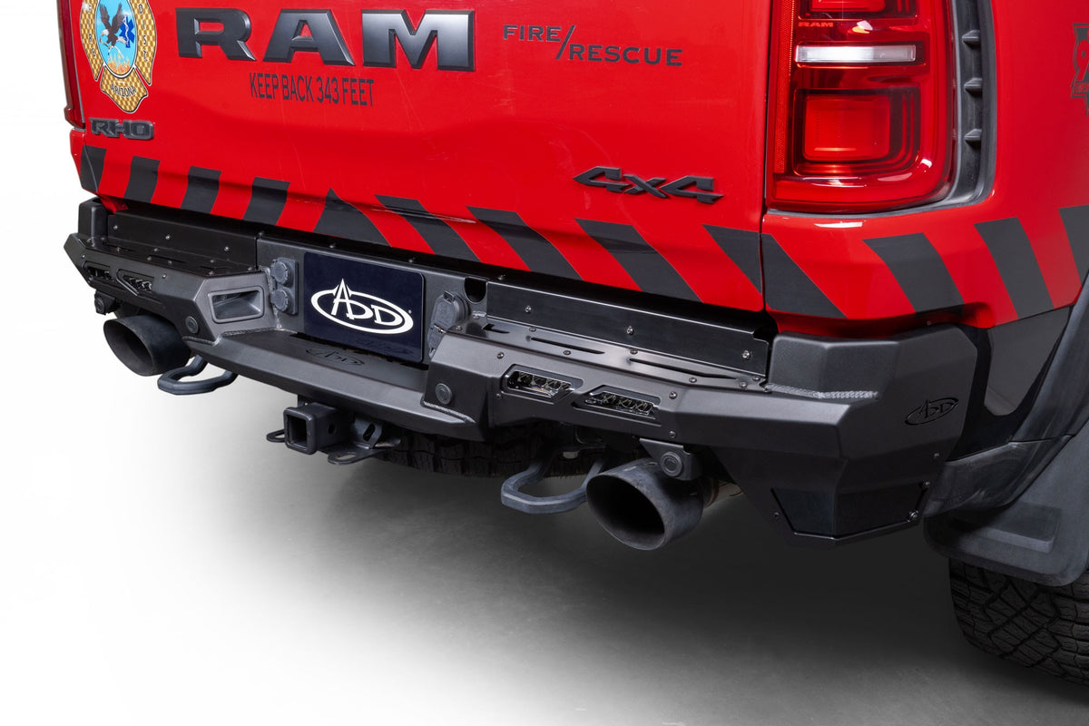 2025 Ram RHO Phantom Rear Bumper - Addictive Desert Designs R630191190103 - view 12