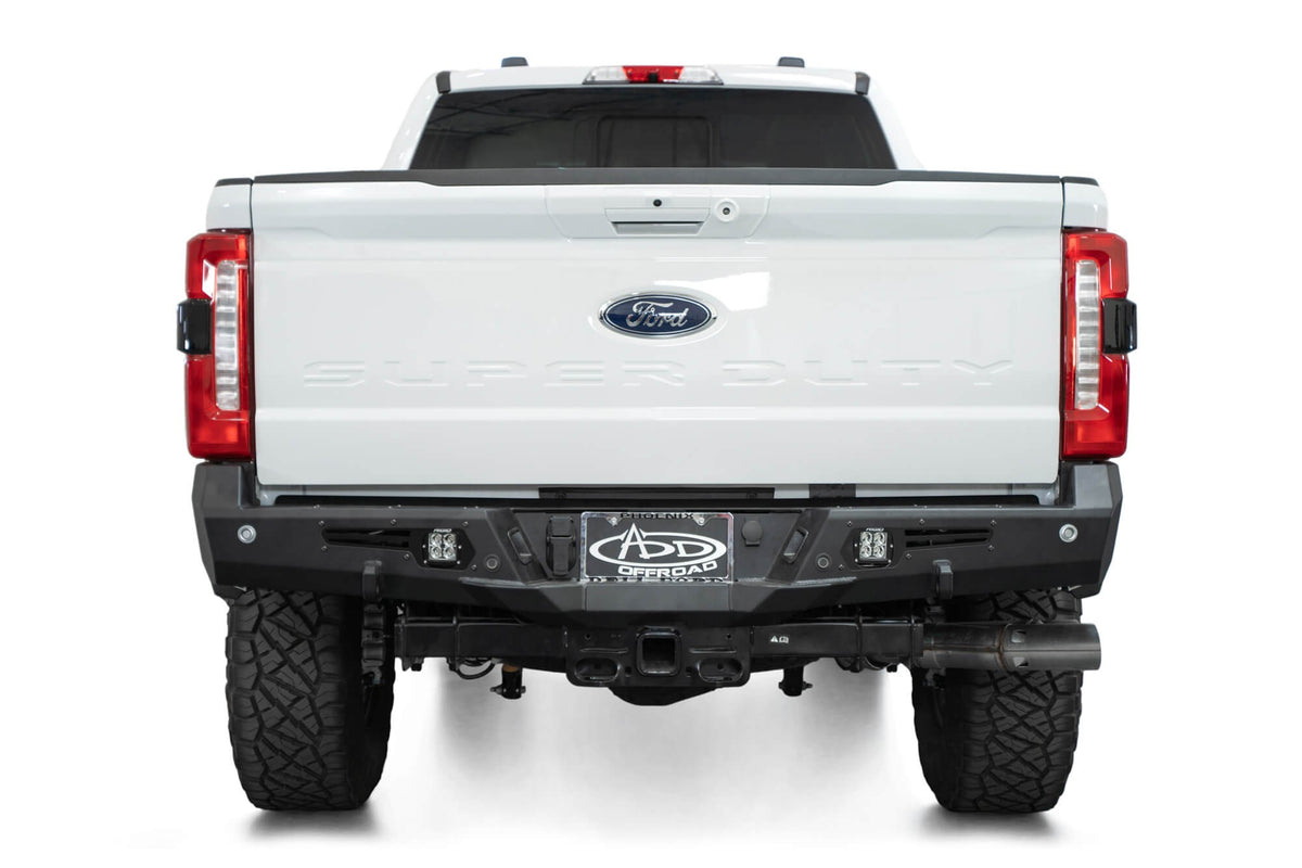 2023-2026 Ford Super Duty F-250 F-350 Bomber Rear Bumper - Addictive Desert Designs R810141090103