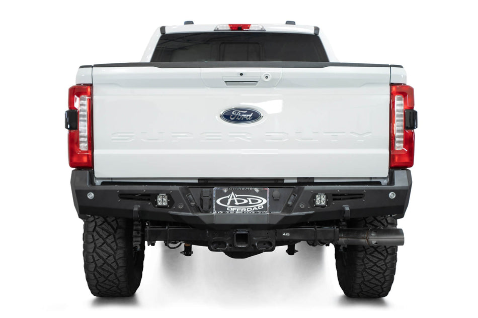 2023-2026 Ford Super Duty F-250 F-350 Bomber Rear Bumper - Addictive Desert Designs R810141090103