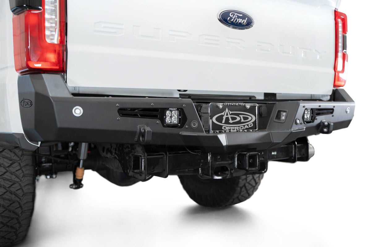 2023-2026 Ford Super Duty F-250 F-350 Bomber Rear Bumper - Addictive Desert Designs R810141090103 - view 6