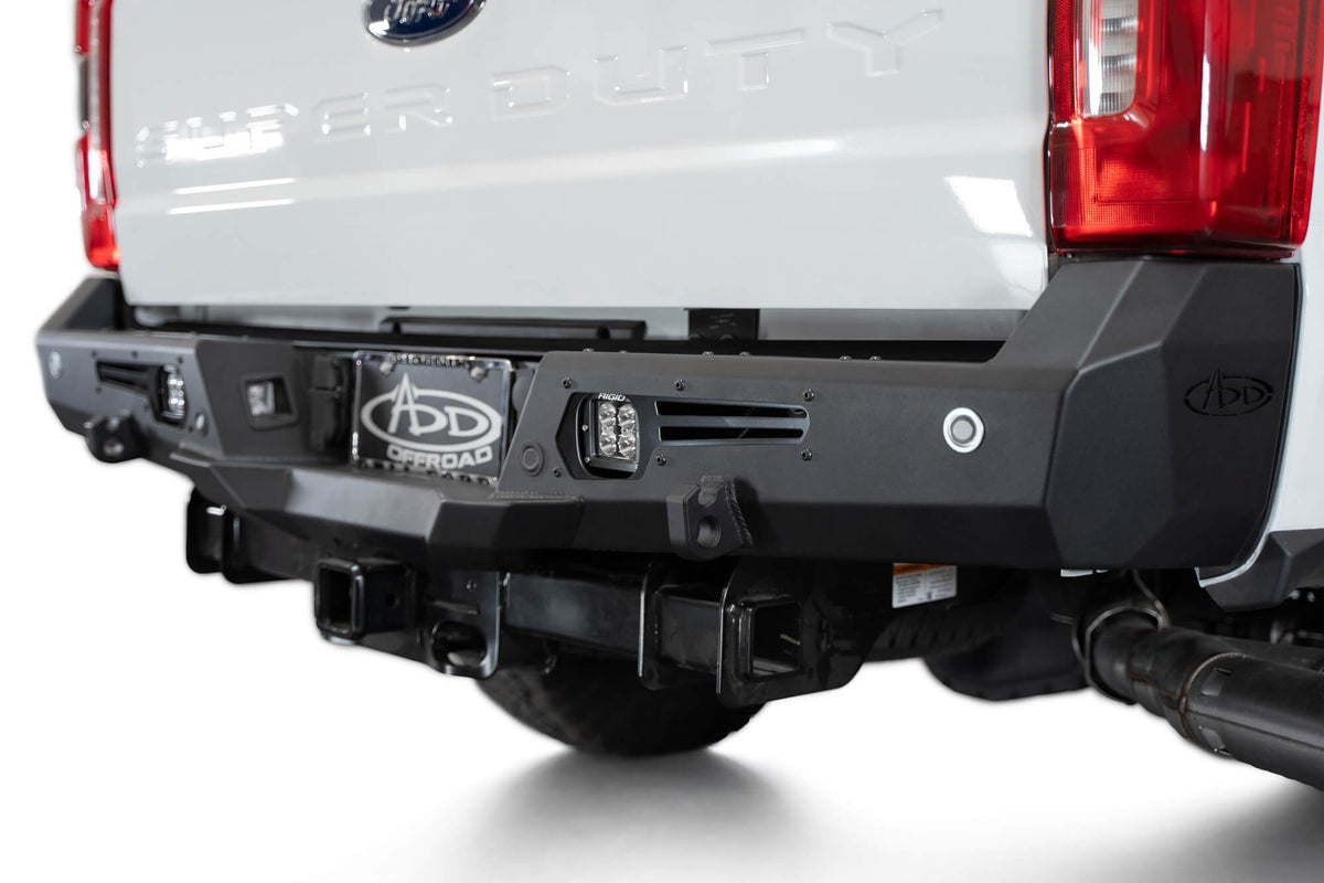 2023-2026 Ford Super Duty F-250 F-350 Bomber Rear Bumper - Addictive Desert Designs R810141090103 - view 7