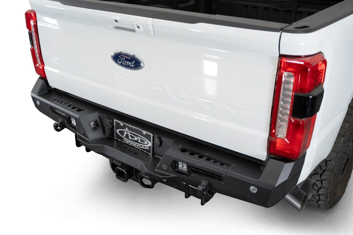 2023-2026 Ford Super Duty F-250 F-350 Bomber Rear Bumper - Addictive Desert Designs R810141090103 - view 8