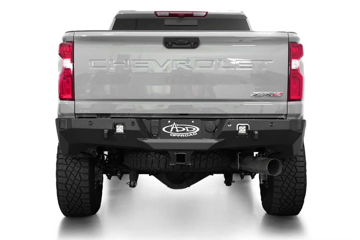 2024-2026 Chevrolet Silverado 2500 Phantom Rear Bumper - Addictive Desert Designs R820191280103 - view 5