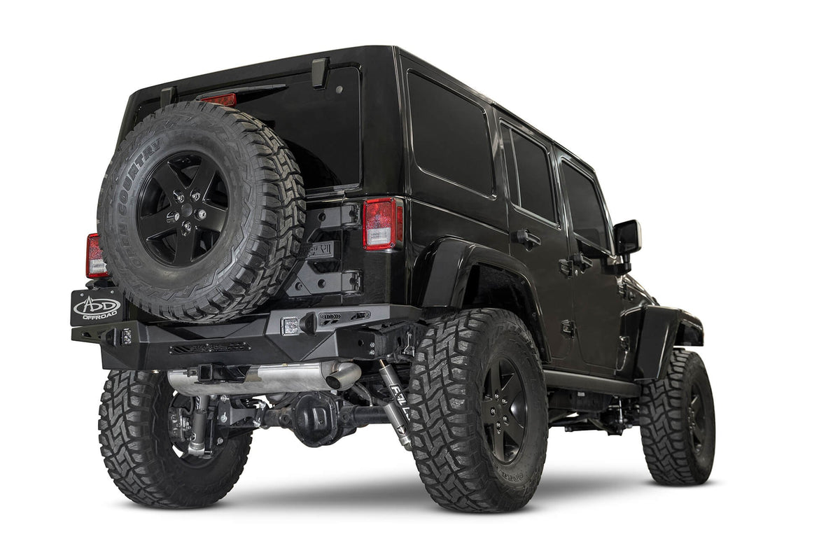 2007-2018 Jeep Wrangler JK Stealth Fighter Rear Bumper - Addictive Desert Designs R951271280103 - view 3