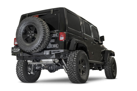 2007-2018 Jeep Wrangler JK Stealth Fighter Rear Bumper - Addictive Desert Designs R951271280103 - view 3