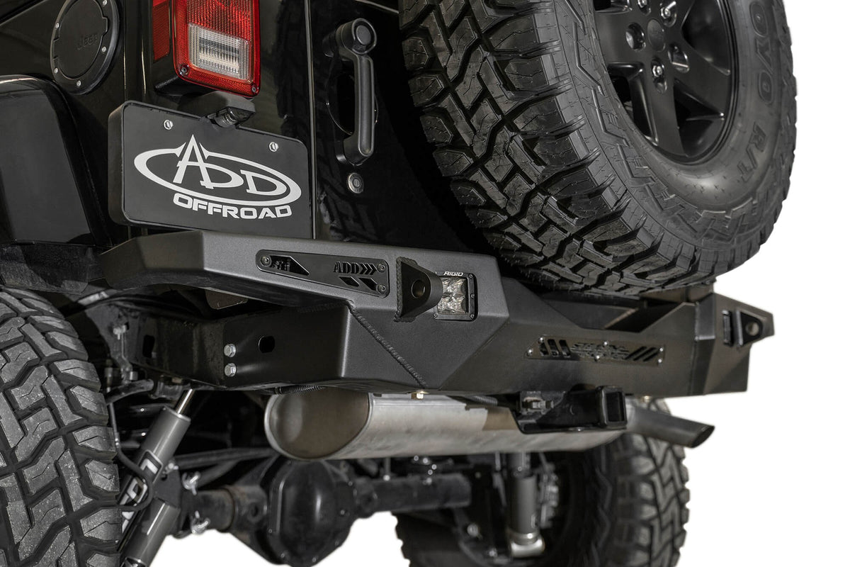 2007-2018 Jeep Wrangler JK Stealth Fighter Rear Bumper - Addictive Desert Designs R951271280103 - view 5