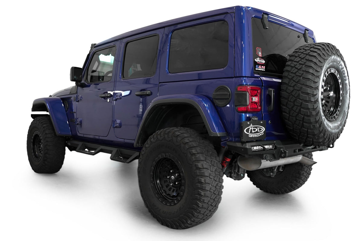 2018-2026 Jeep JL JLU Wrangler Phantom Rear Bumper - Addictive Desert Designs R960191190103 - view 6