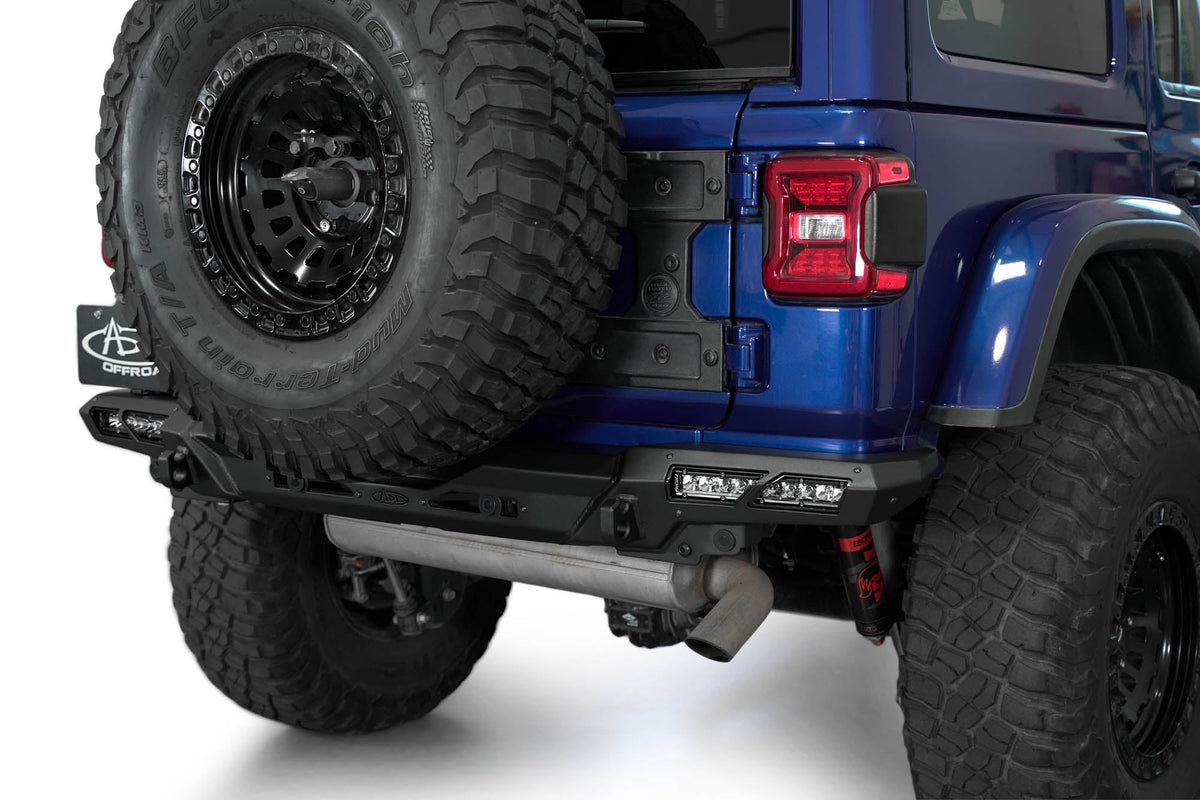 2018-2026 Jeep JL JLU Wrangler Phantom Rear Bumper - Addictive Desert Designs R960191190103 - view 9