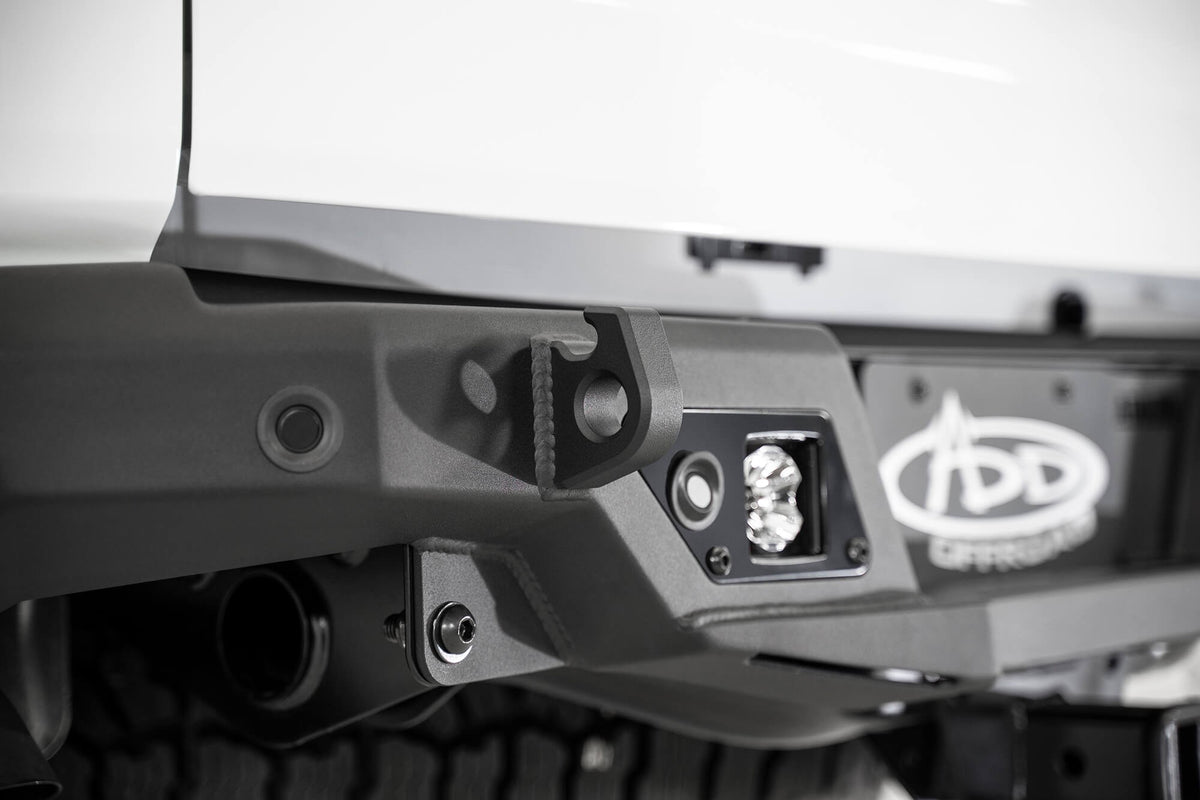 2020-2025 Jeep Gladiator JT Stealth Fighter Rear Bumper - Addictive Desert Designs R971241280103 - view 2