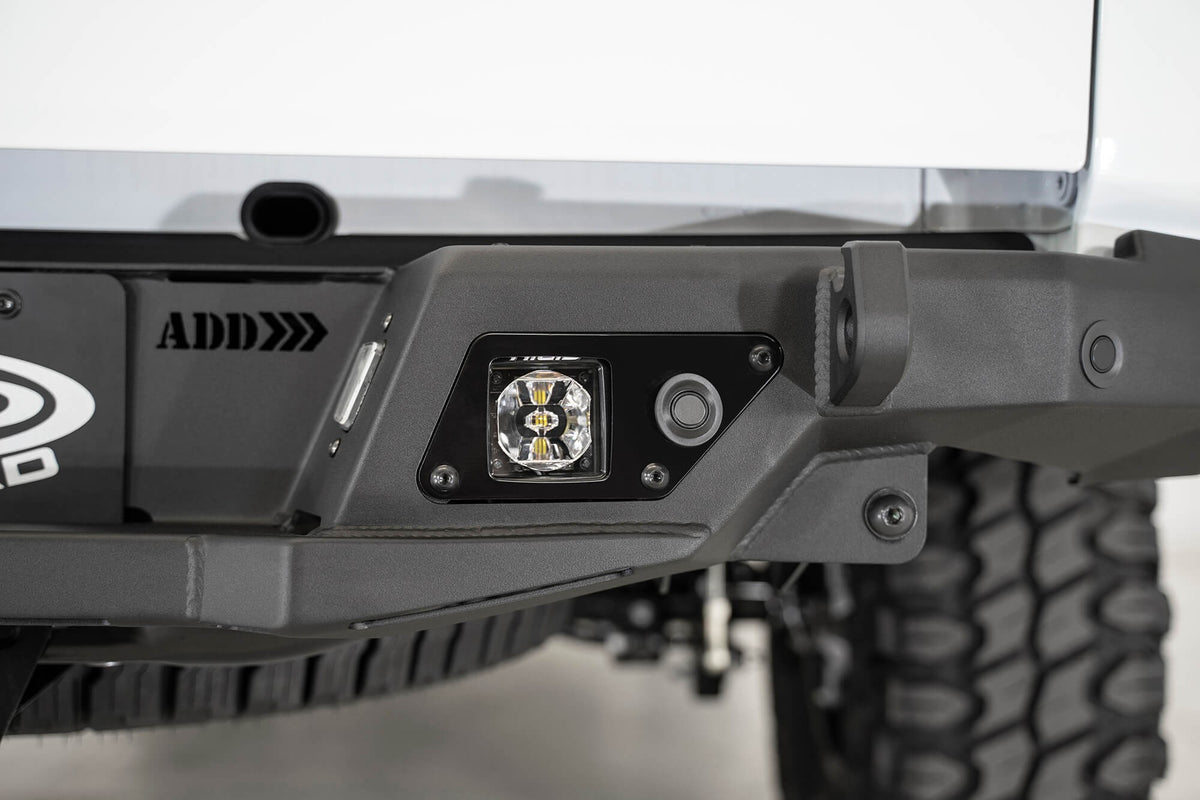 2020-2025 Jeep Gladiator JT Stealth Fighter Rear Bumper - Addictive Desert Designs R971241280103 - view 7