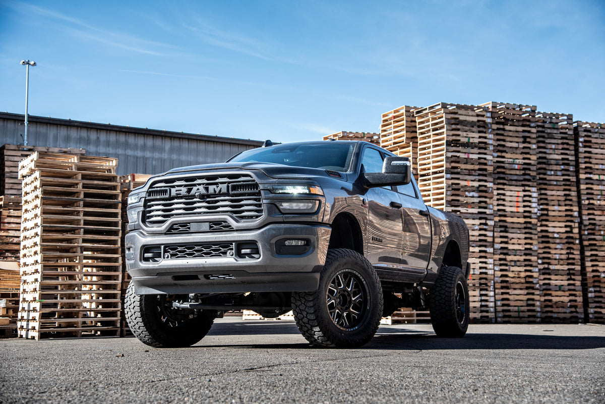2025 Ram 2500 4WD (Diesel) 6 Inch Radius Arm Suspension Lift Kit, 4.5 Inch Rear Lift, Coil Spring - Fox 2.0 IFP PS Shocks...