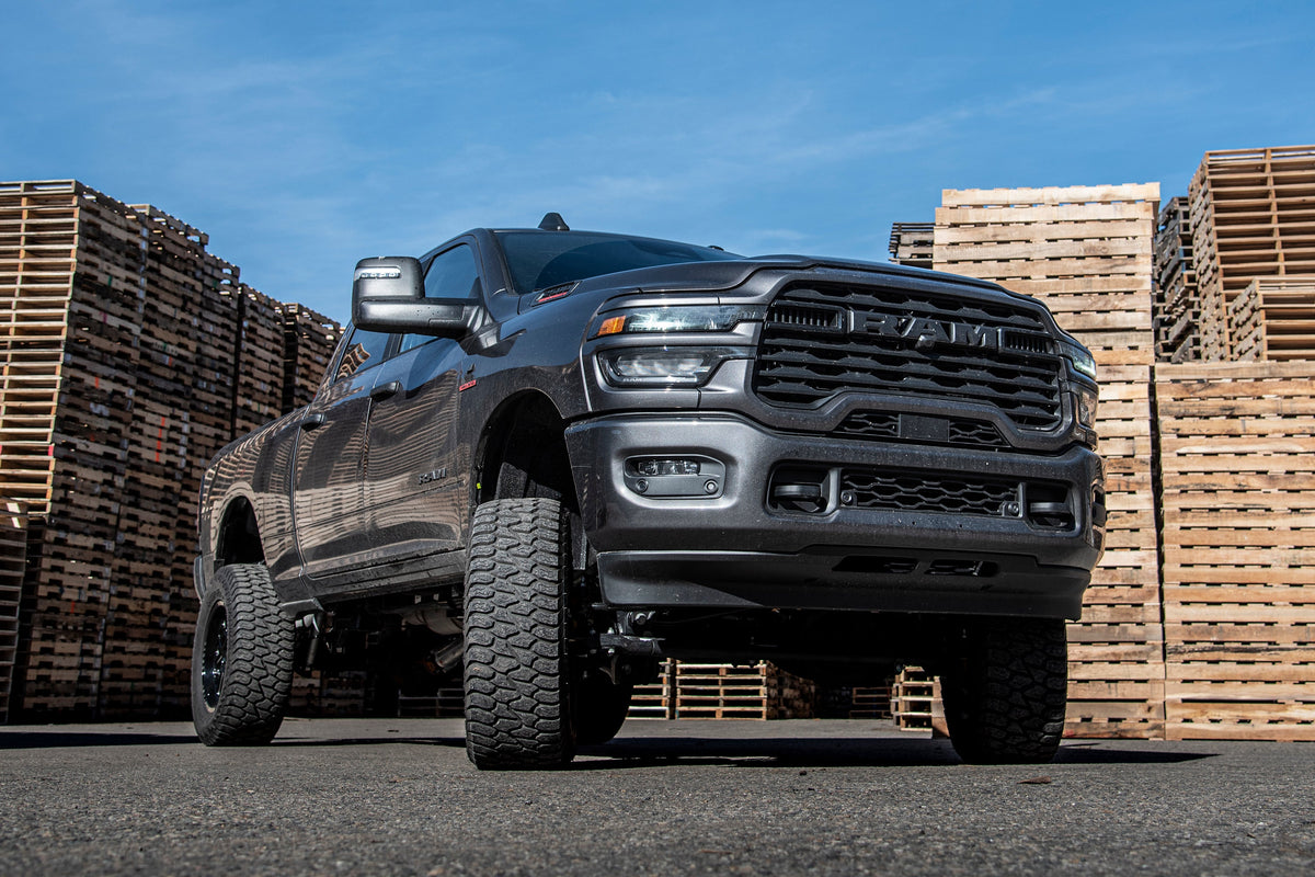 2025 Ram 2500 4WD (Diesel) 6 Inch 4-Link Suspension Lift Kit, 4.5 Inch Rear Lift, Coil Spring - Fox 2.0 IFP PS Shocks -...