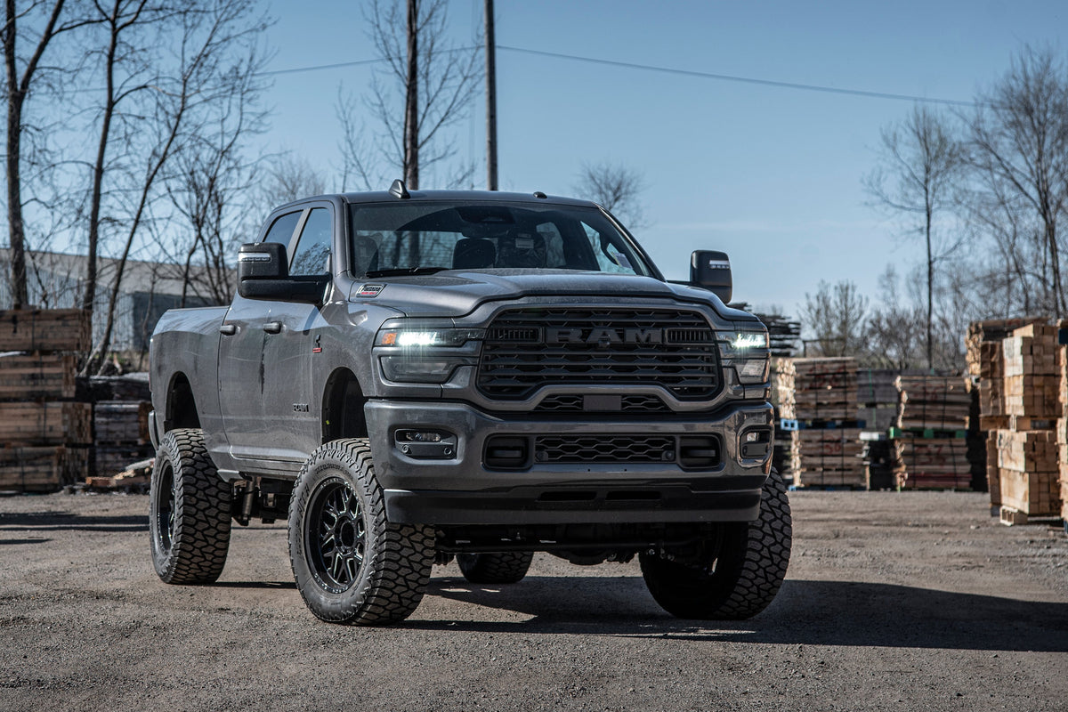 2025 Ram 2500 4WD (Diesel) 4 Inch 4-Link Suspension Lift Kit W/ Indexing Ring, 2.5 Inch Rear Lift, Coil Spring - NX2...