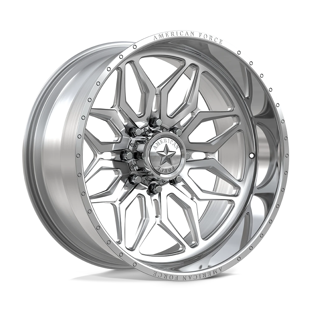 American Force Stunner Sfcc 22x12 Polished wheel — representative manufacturer image
