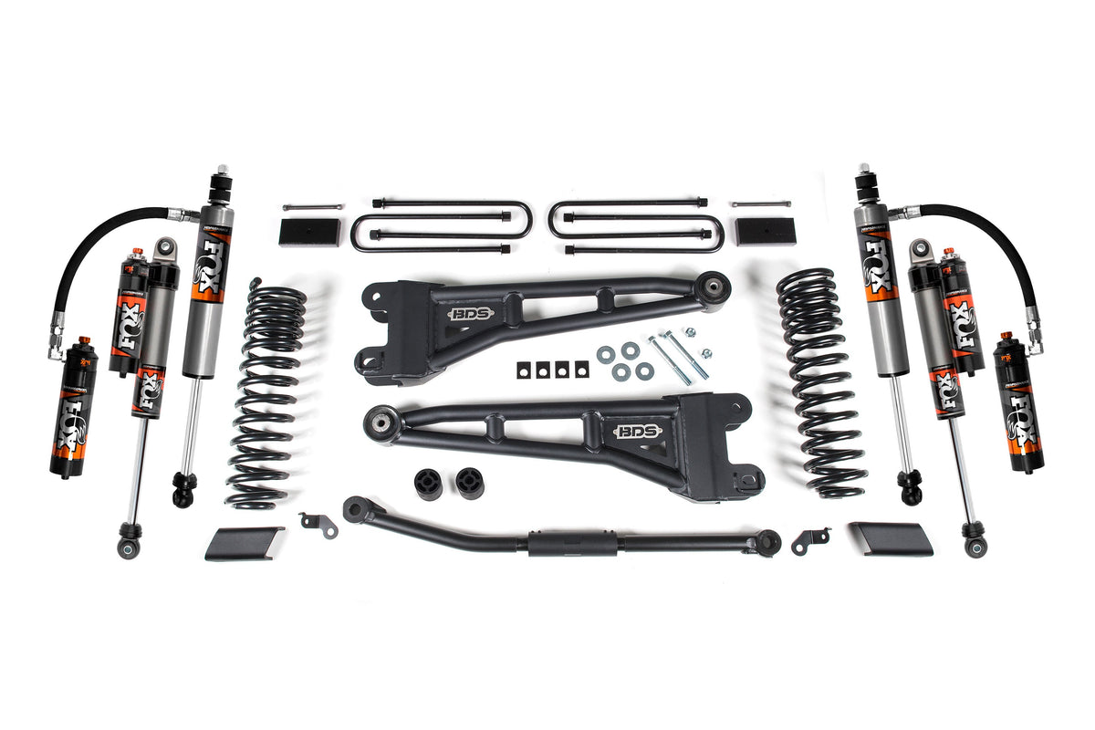 2.5 Inch Lift Kit w/ Radius Arm | Ford F450 Super Duty (23-26) - BDS Suspension BDS1306FPE