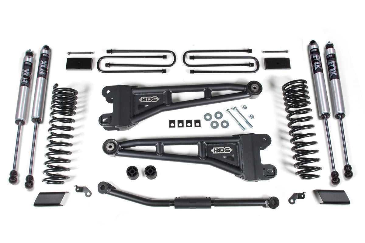 2.5 Inch Lift Kit w/ Radius Arm | Ford F450 Super Duty (23-26) - BDS Suspension BDS1306FS