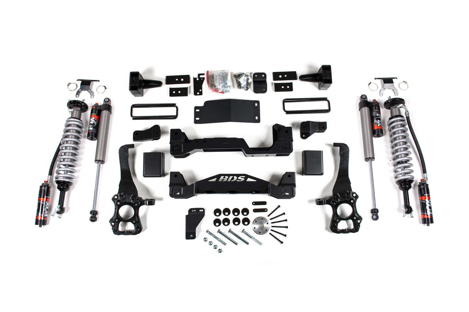 4 Inch Lift Kit | FOX 2.5 Performance Elite Coil-Over | Ford F150 (15-20) 4WD - BDS Suspension BDS1590FPE