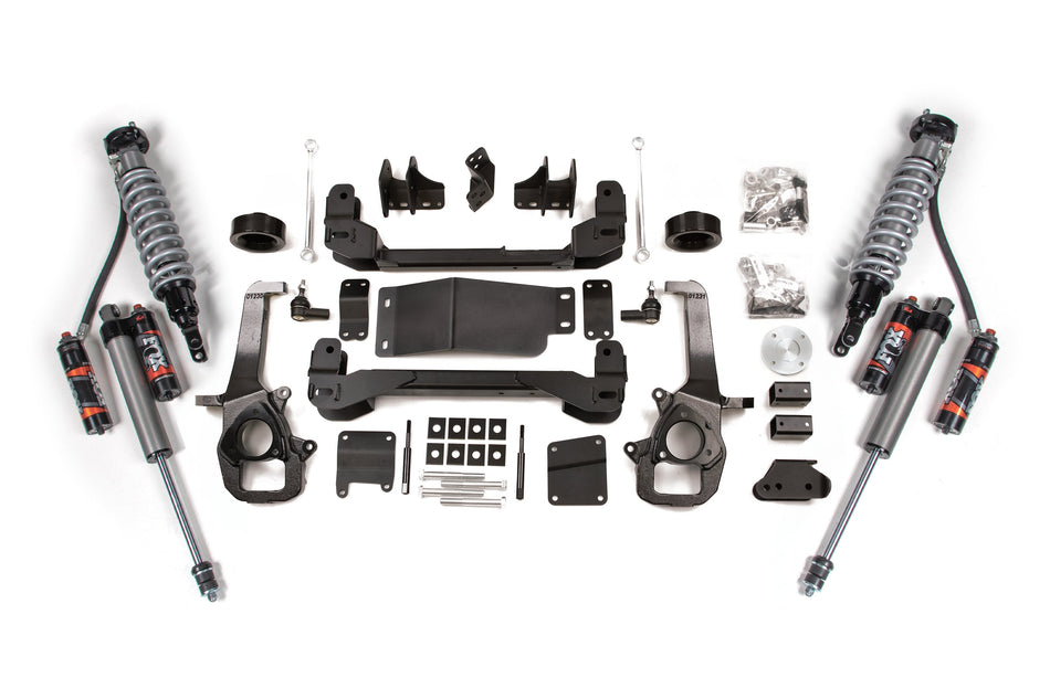 09-11 Ram 1500 4WD 4 Inch Suspension Lift Kit, 2 Inch Rear Lift, Spacer - Fox 2.5 Performance Elite Series C/O, Fox 2.0...