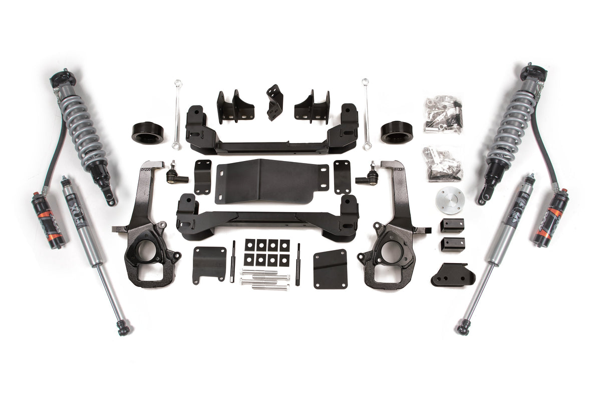 09-11 Ram 1500 4WD 4 Inch Suspension Lift Kit, 3 Inch Rear Lift, Coil Spring - Fox 2.5 Performance Elite Series C/O, Fox...