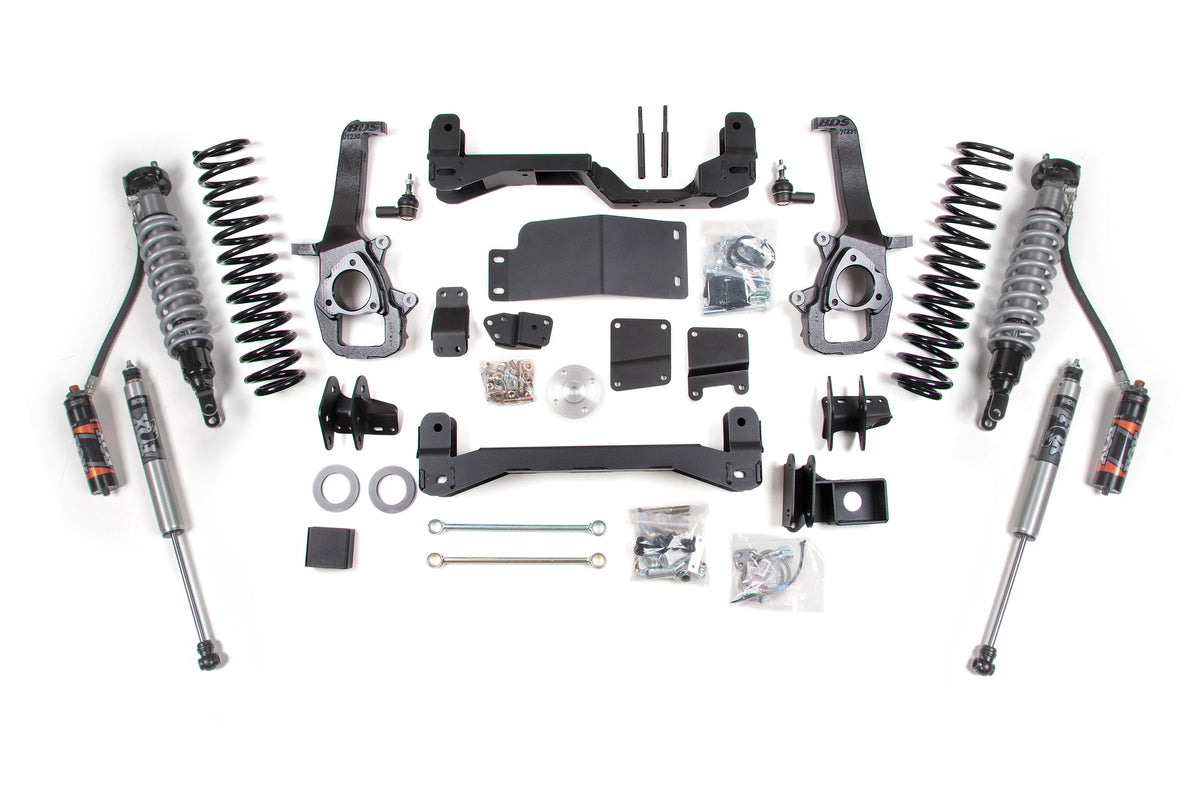 12 Ram 1500 4WD 4 Inch Suspension Lift Kit, 2 Inch Rear Lift, Spacer - Fox 2.5 Performance Elite Series C/O, Fox 2.5...