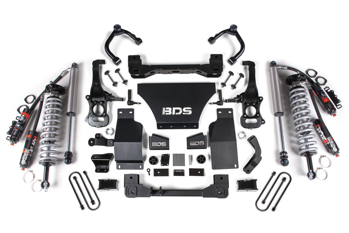 2.5 Inch Lift Kit | FOX 2.5 Performance Elite Coil-Over | Chevy Trail Boss or GMC AT4 1500 (25-26) 4WD | Diesel - BDS...