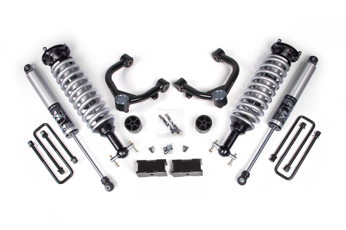 1.5 Inch Lift Kit | Fox 3.0 Bypass Factory Race Series | Chevy Trail Boss or GMC AT4 1500 (25-26) 4WD - BDS Suspension...