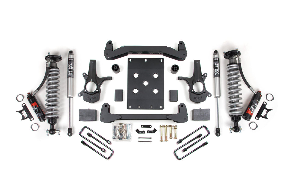 4 Inch Lift Kit | FOX Performance Elite Coil-Over | Chevy Silverado or GMC Sierra 1500 (07-13) 2WD - BDS Suspension BDS186PES