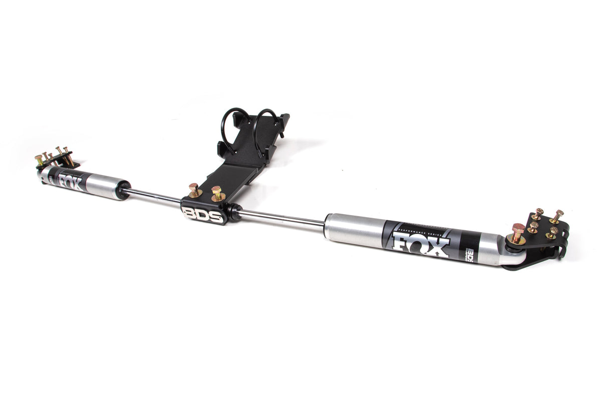 Dual Steering Stabilizer Kit w/ FOX 2.0 Performance Shocks | Ford F450/F550 Super Duty (17-26) 4WD - BDS Suspension BDS2001FS