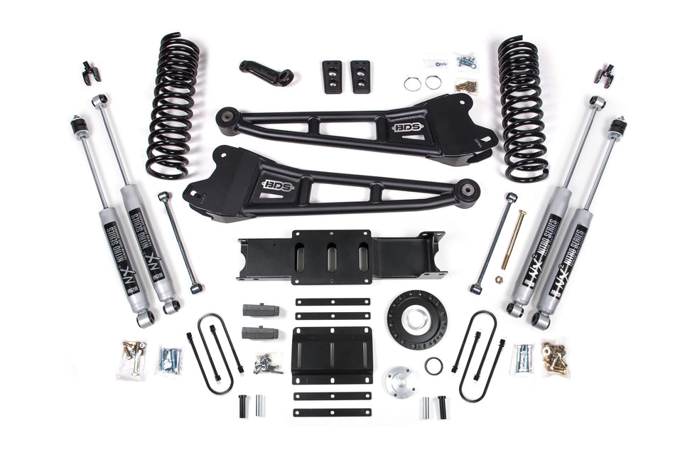 6 Inch Lift Kit w/ Radius Arm | Ram 3500 (13-18) 4WD | Diesel - BDS Suspension BDS2134FS
