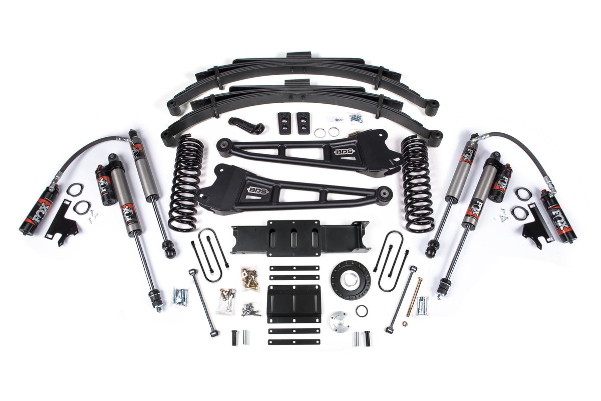6 Inch Lift Kit w/ Radius Arm | Ram 3500 (13-18) 4WD | Diesel - BDS Suspension BDS2134PS