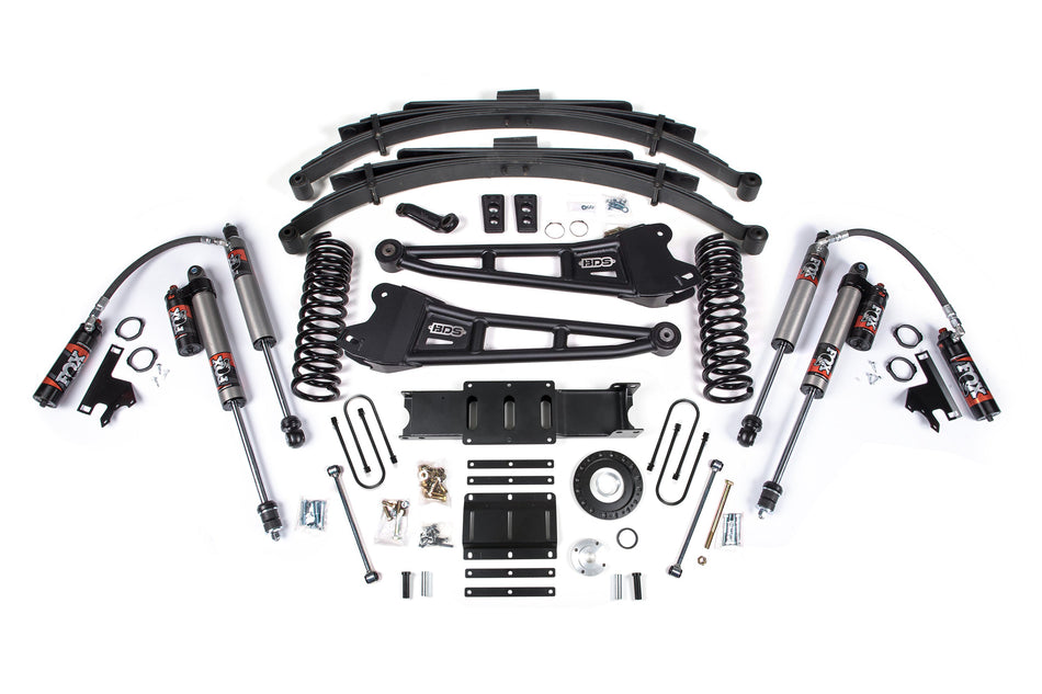 6 Inch Lift Kit w/ Radius Arm | Ram 3500 (13-18) 4WD | Diesel - BDS Suspension BDS2134PS