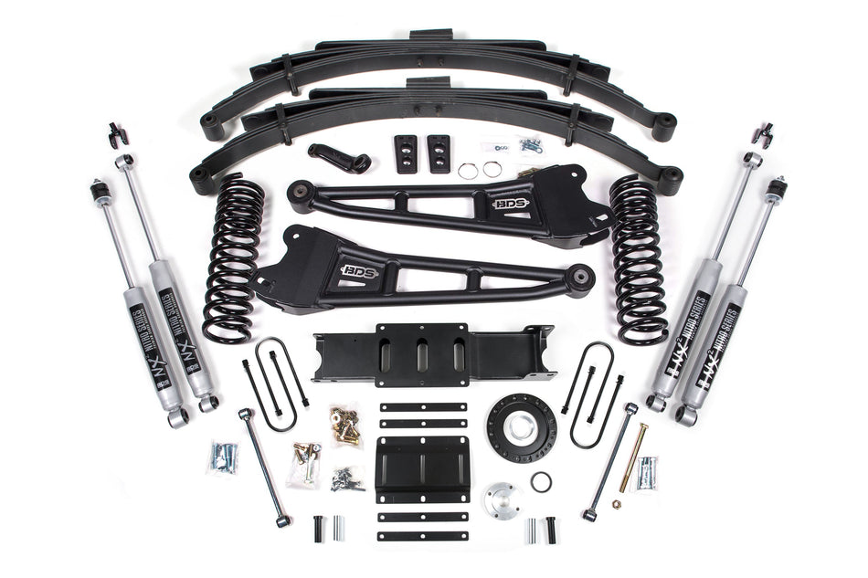 6 Inch Lift Kit w/ Radius Arm | Ram 3500 (13-18) 4WD | Diesel - BDS Suspension BDS2139FS