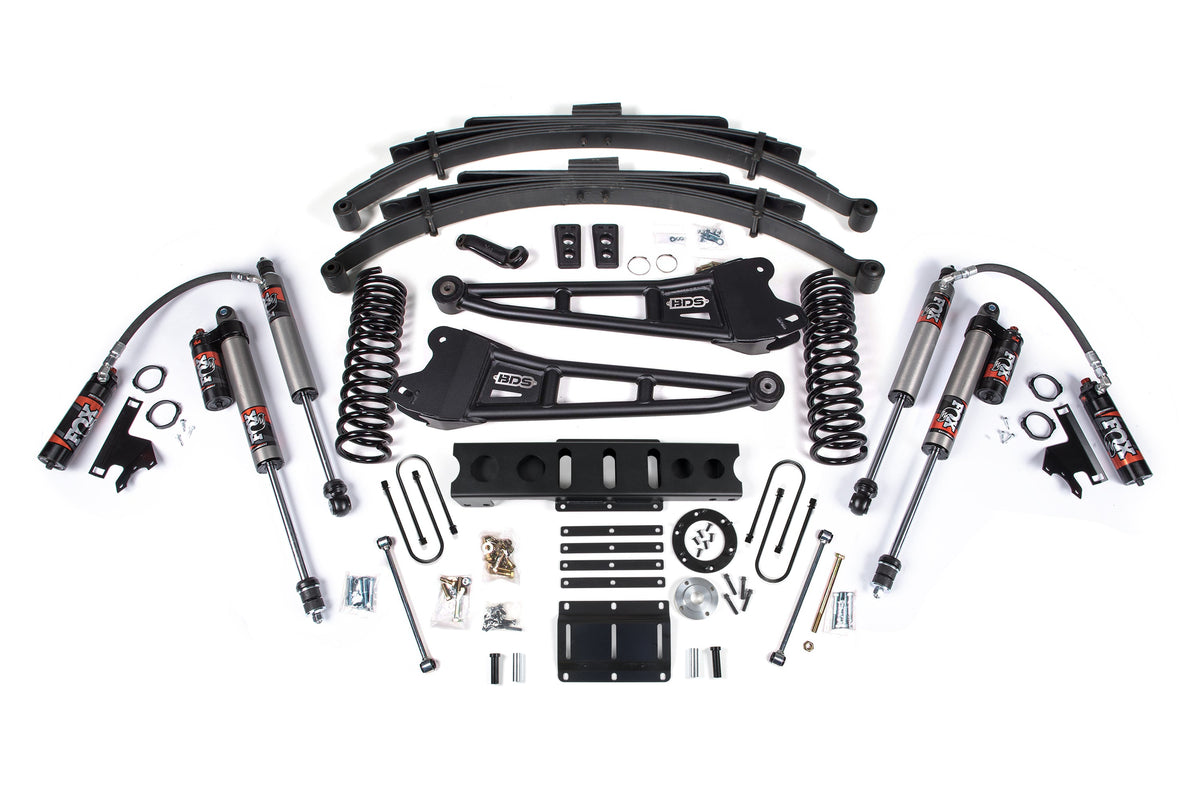 6 Inch Lift Kit w/ Radius Arm | Ram 3500 (13-18) 4WD | Diesel - BDS Suspension BDS2139PS