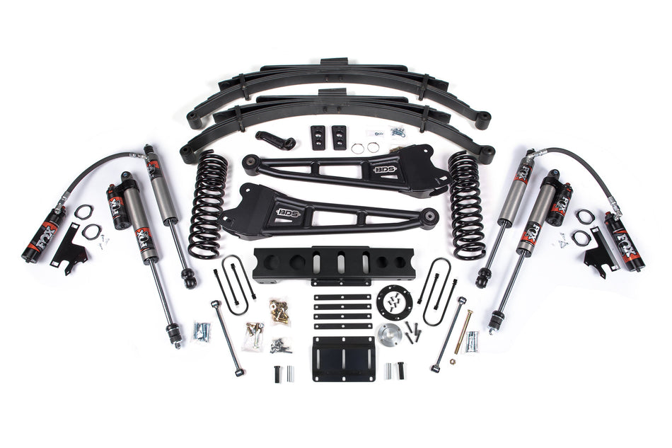 6 Inch Lift Kit w/ Radius Arm | Ram 3500 (13-18) 4WD | Diesel - BDS Suspension BDS2139PS
