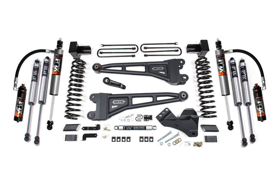 5 Inch Lift Kit w/ Radius Arm | Ford F250/F350 Super Duty (23-26) 4WD | Gas - BDS Suspension BDS2243FPE
