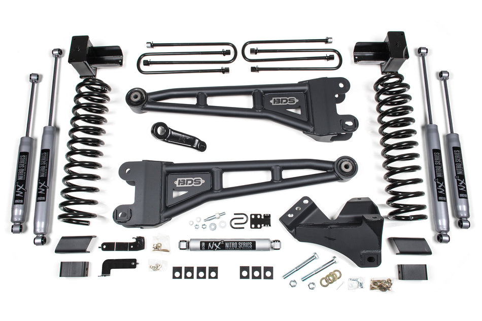 5 Inch Lift Kit w/ Radius Arm | Ford F250/F350 Super Duty (23-26) 4WD | Diesel - BDS Suspension BDS2203FS