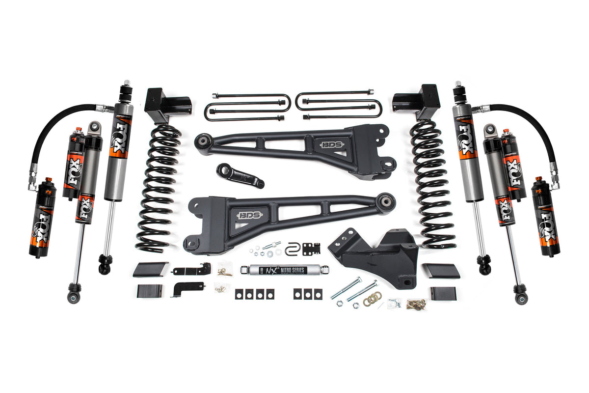 5 Inch Lift Kit w/ Radius Arm | Ford F250/F350 Super Duty (23-26) 4WD | Diesel - BDS Suspension BDS2210FPE