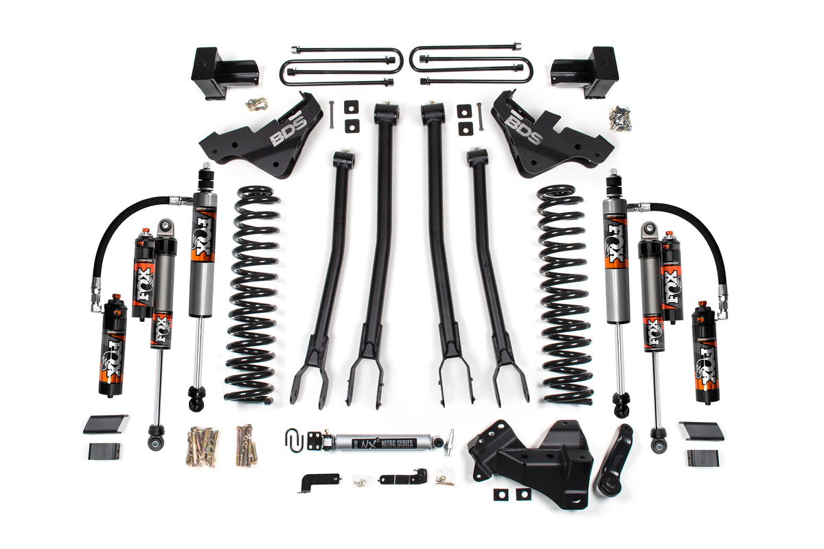 5 Inch Lift Kit w/ 4-Link | Ford F350 Super Duty DRW (23-26) 4WD | Diesel - BDS Suspension BDS2250FPS