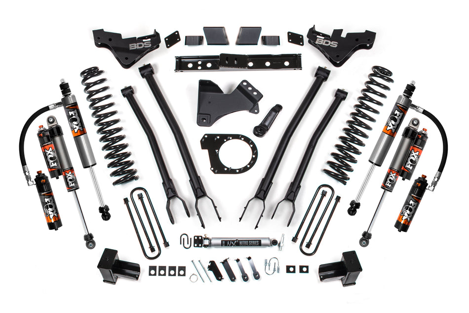 7 Inch Lift Kit w/ 4-Link | Ford F350 Super Duty DRW (23-26) 4WD | Diesel - BDS Suspension BDS2254FPS