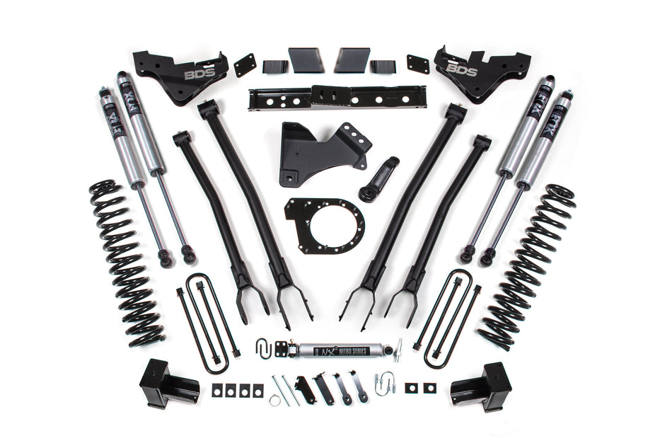 7 Inch Lift Kit w/ 4-Link | Ford F250/F350 Super Duty (23-26) 4WD | Diesel - BDS Suspension BDS2253FS