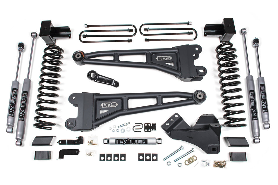 5 Inch Lift Kit w/ Radius Arm | Ford F350 Super Duty DRW (23-26) 4WD | Gas - BDS Suspension BDS2262FPE