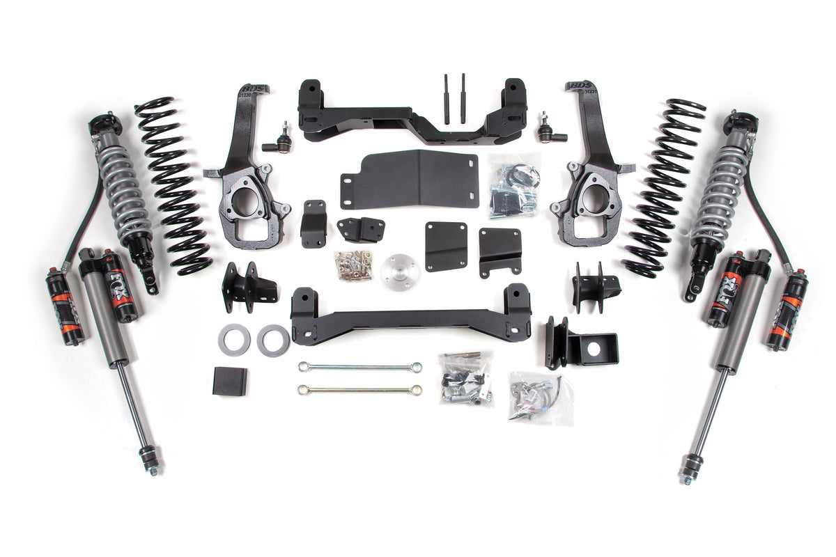 09-11 Ram 1500 4WD 4 Inch Suspension Lift Kit, 3 Inch Rear Lift, Coil Spring - Fox 2.5 Performance Elite Series C/O, Fox...